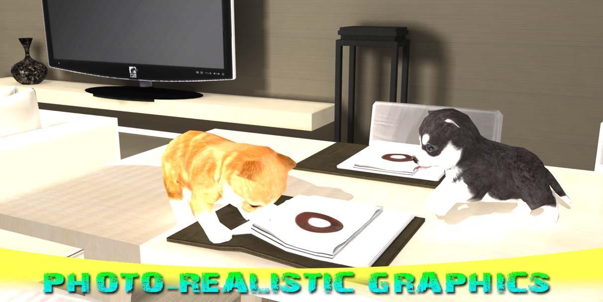 Little Puppy Dog At Home