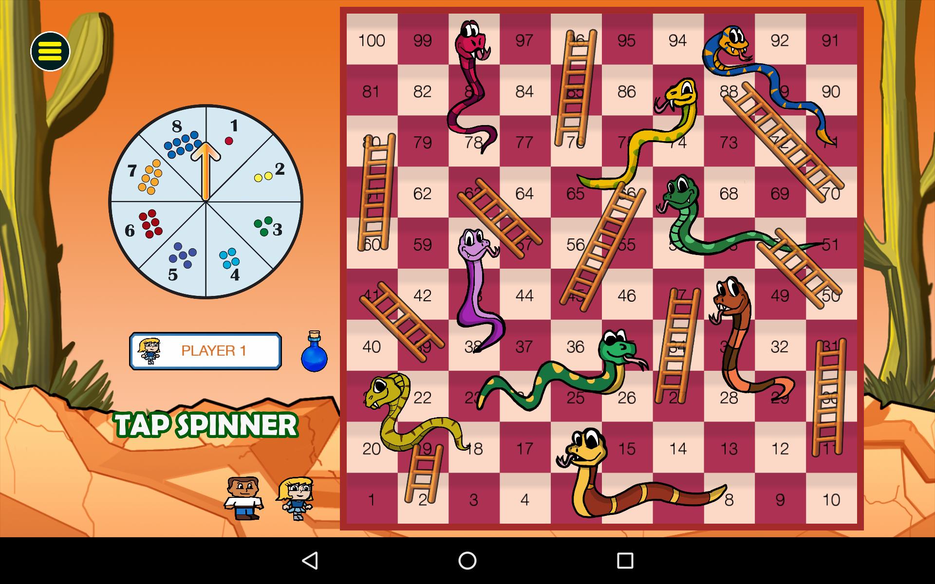 Snakes and Ladders Go!
