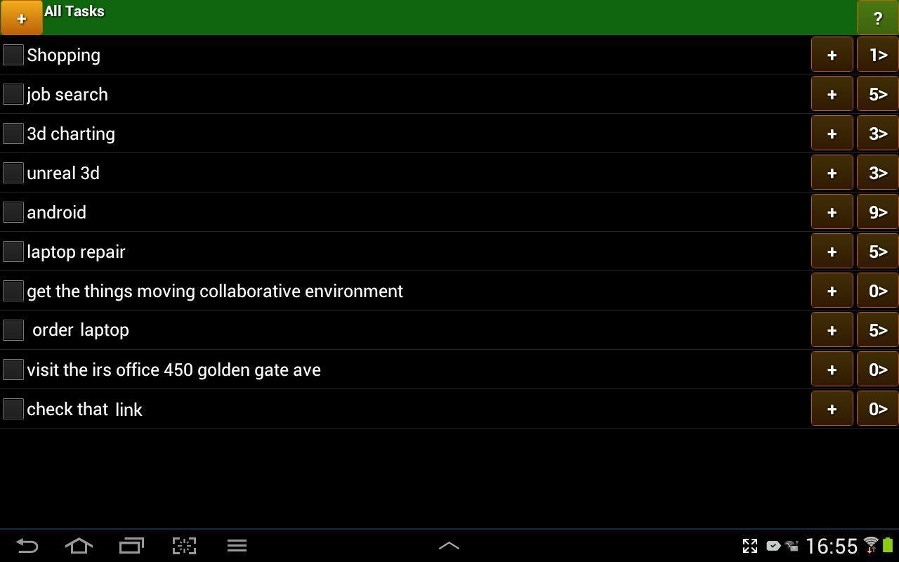 U DO, a multi-level TODO list