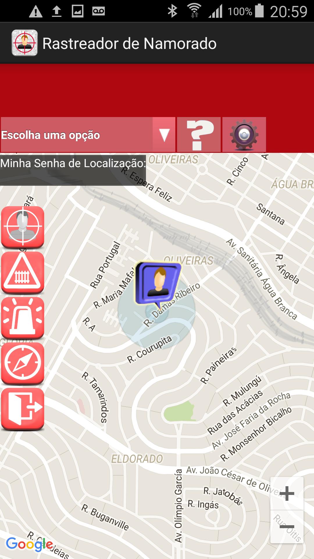 Rastreador de Namorado