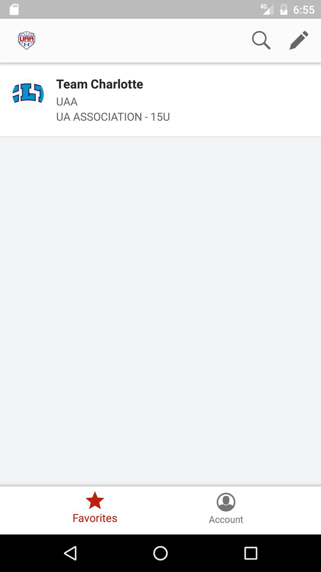 Under Armour Association UAA