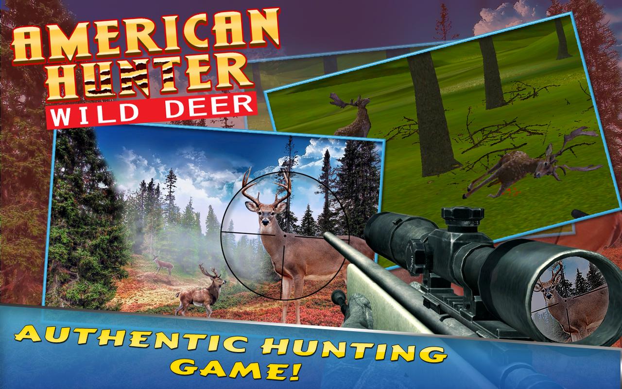 American Hunter Wild Deer
