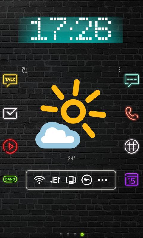 Neon Sign dodol Theme