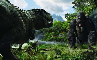 Gorilla VS Dinosaur