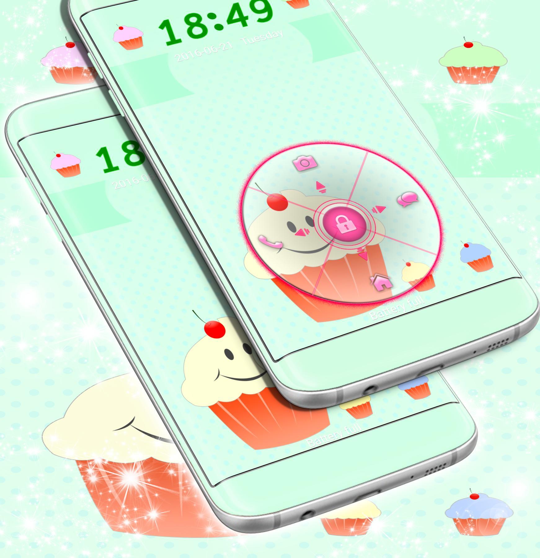 Cute Cupcakes Locker Theme