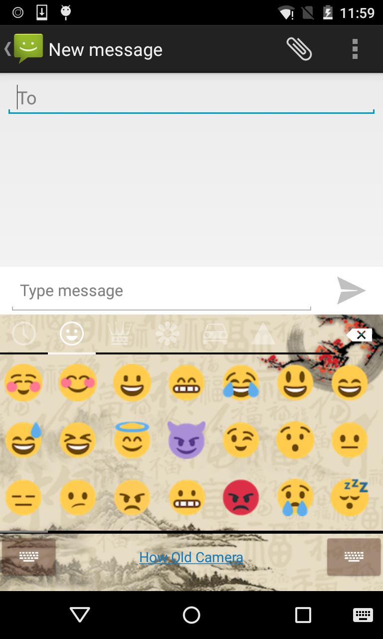 Emoji Keyboard - Chinese Style