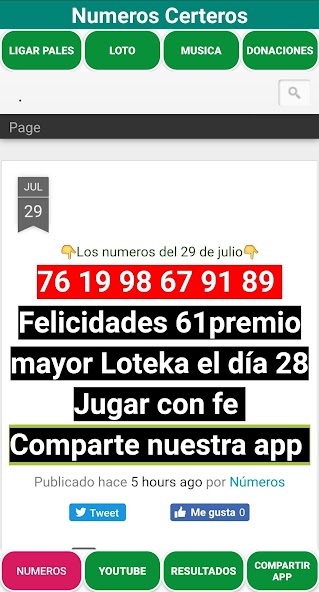 Numeros Certeros