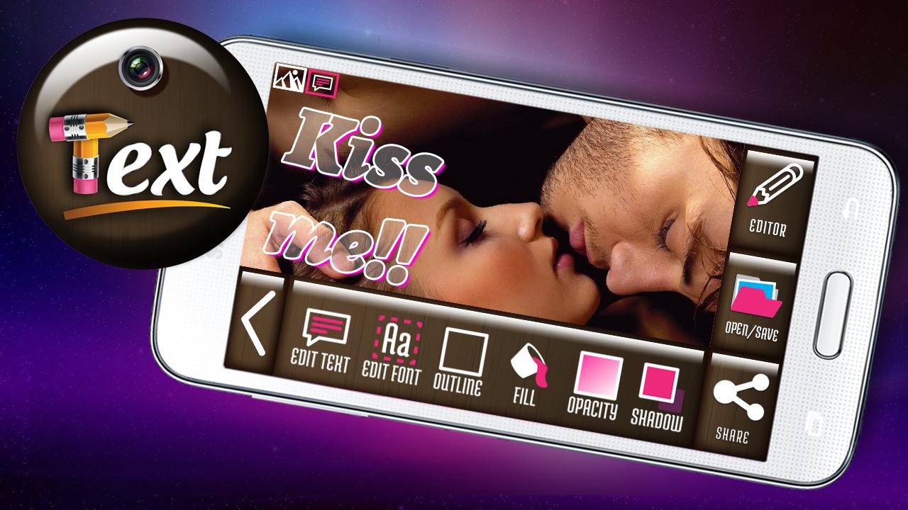 Text on Photos Texting App