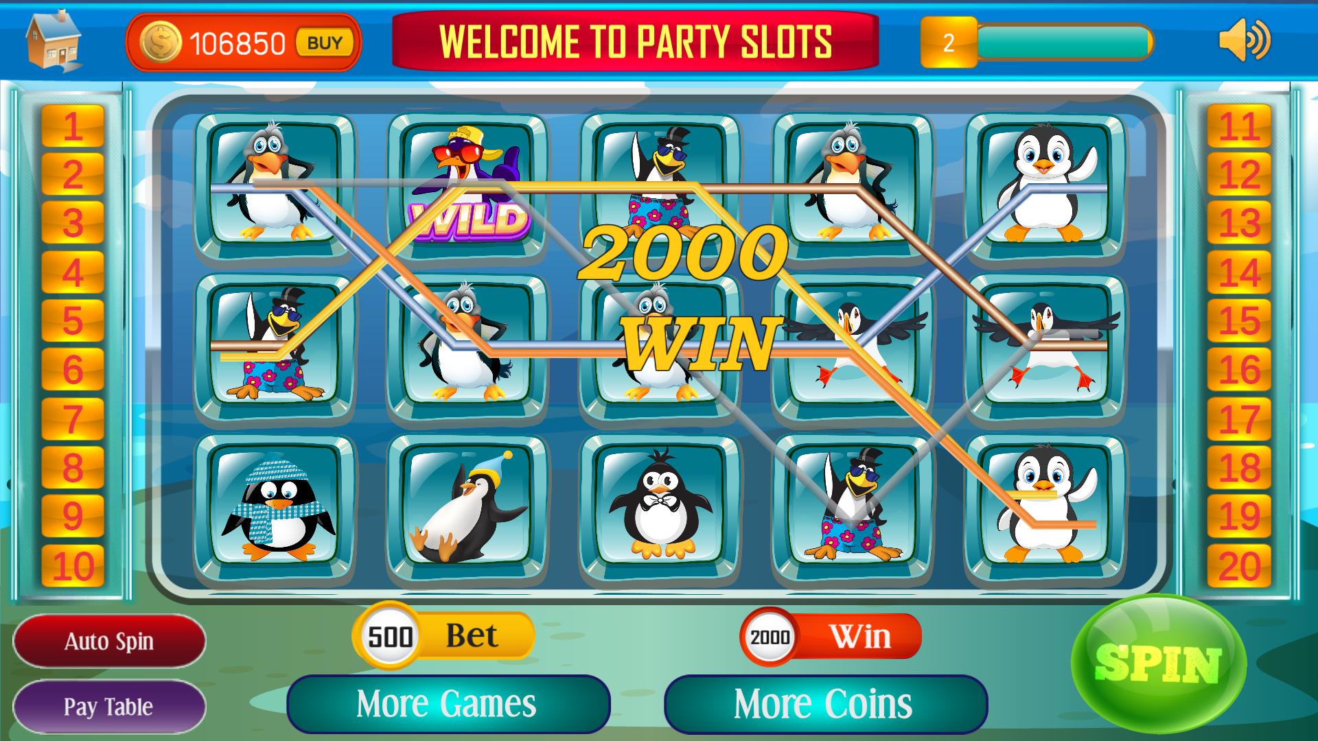 Frozen Penguin Slots Casino