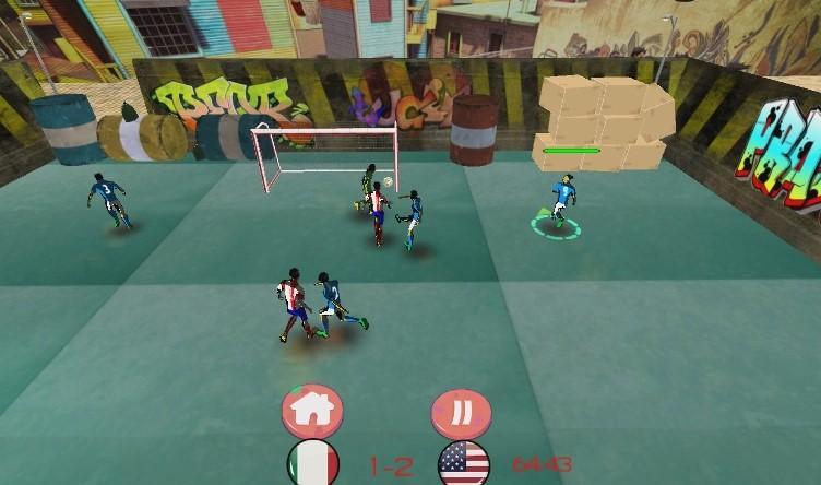 Urban street football 3d