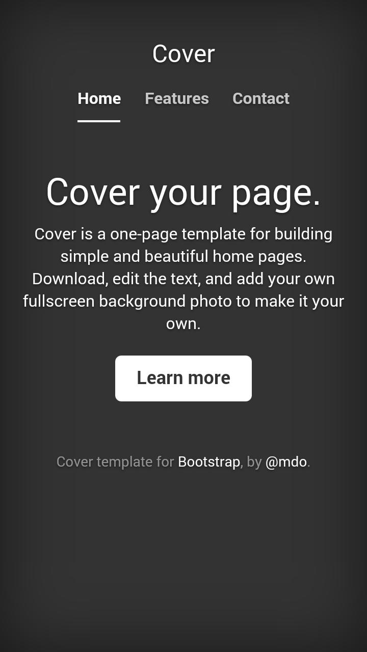 Bootstrap 3 Examples