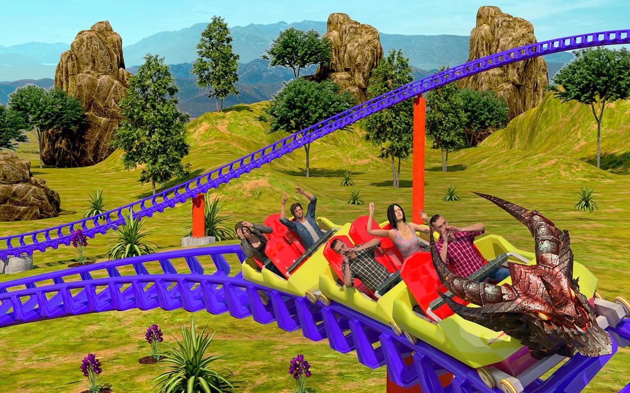 Roller Coaster Theme Park Ride