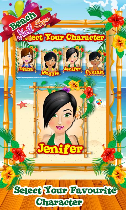 Beach Nail Spa - Girls Game