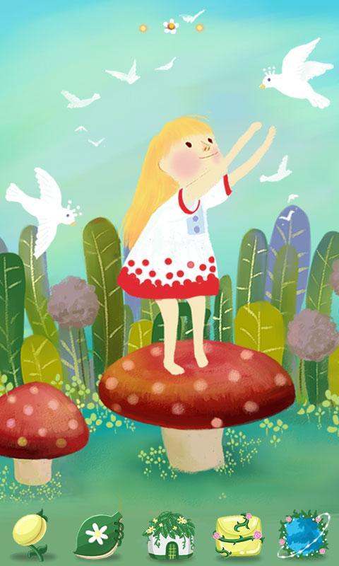 fairytales GO Launcher Theme