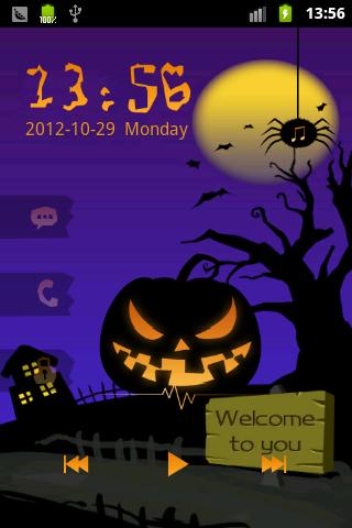 Halloween Go Locker Theme