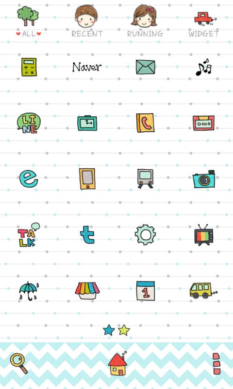 Mintdiary dodol launcher theme