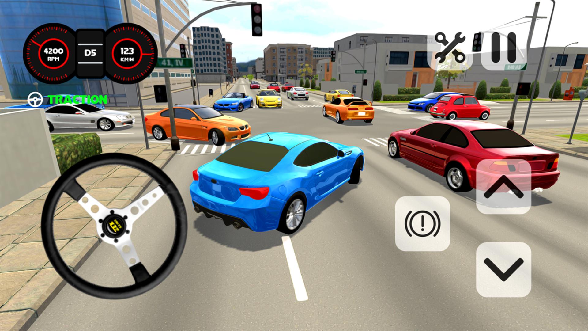 Car Driving Games Simulator