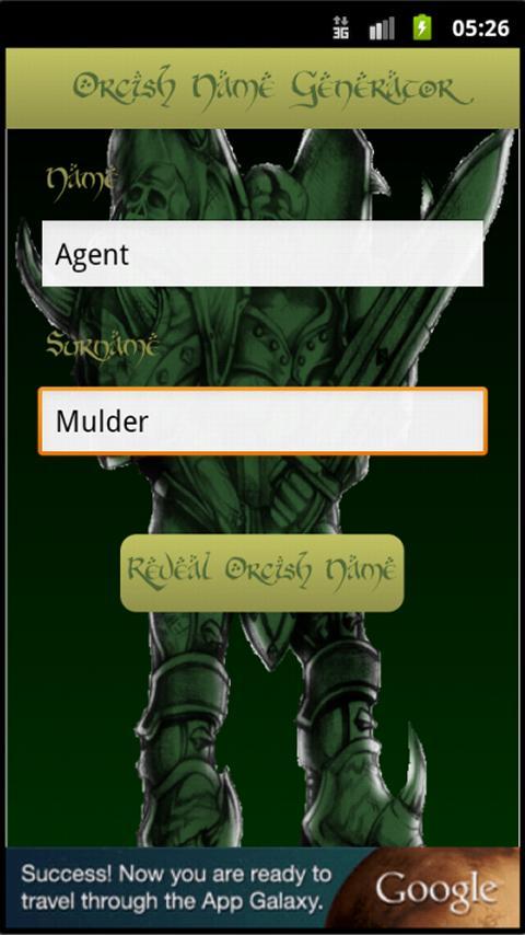 The Middle Earth Names