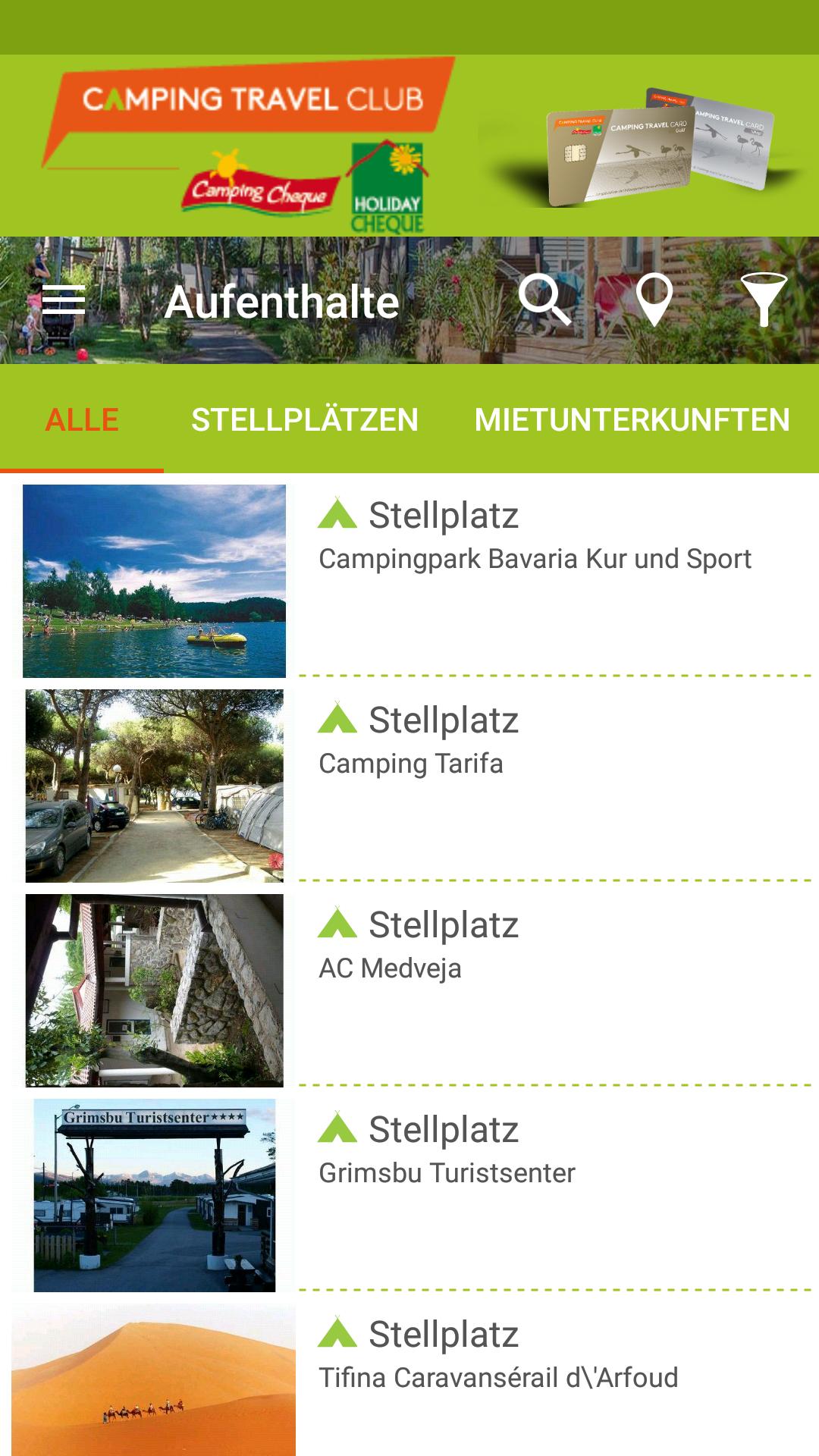 Reiseleiter Camping Travel Club