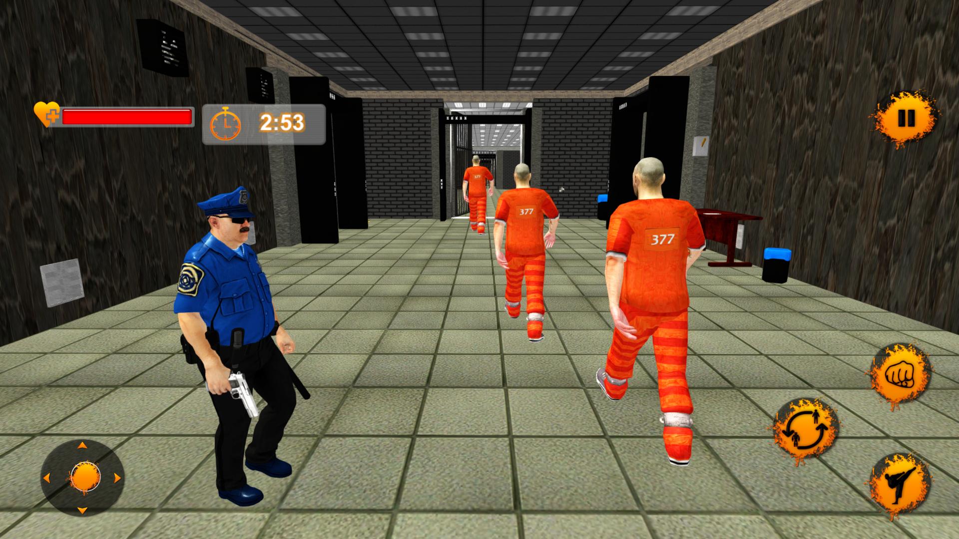 Grand Prison Escape: Transform Human Robot