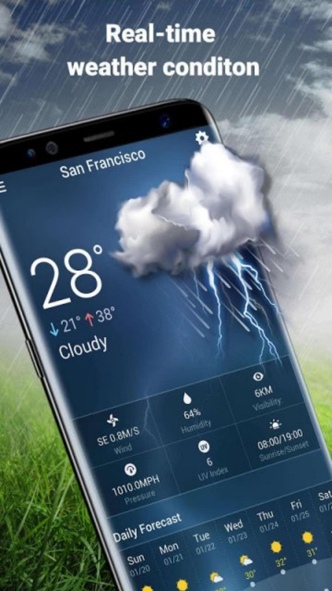 Weather Forecast- Iive weather report & Radar Maps