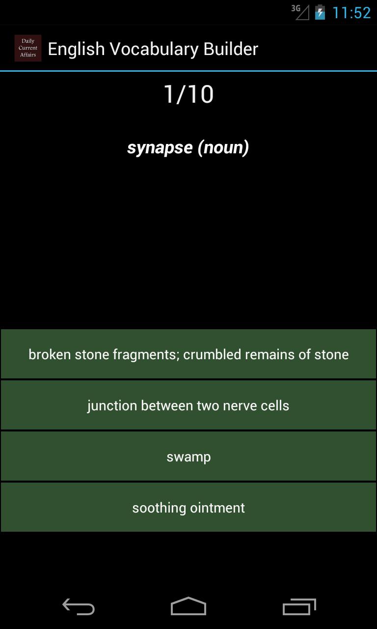 English Vocabulary Builder