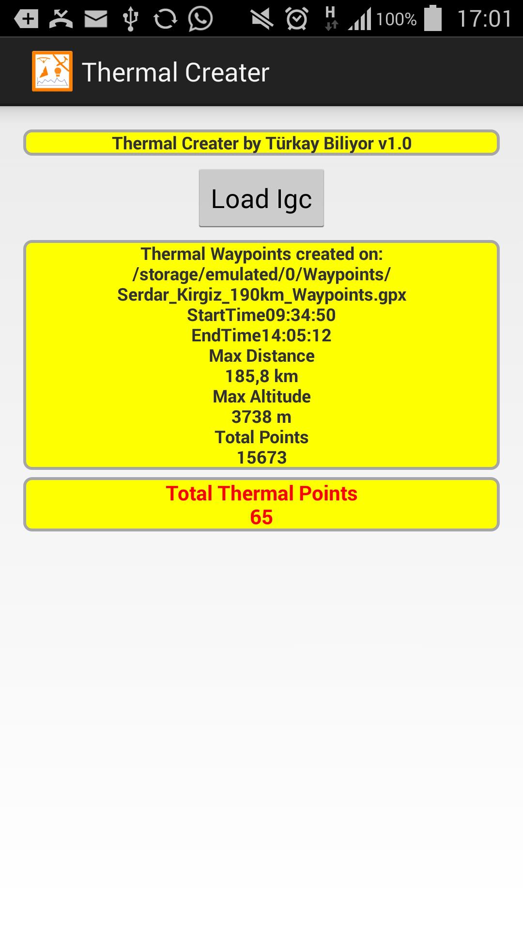 Thermal Creater From IGC