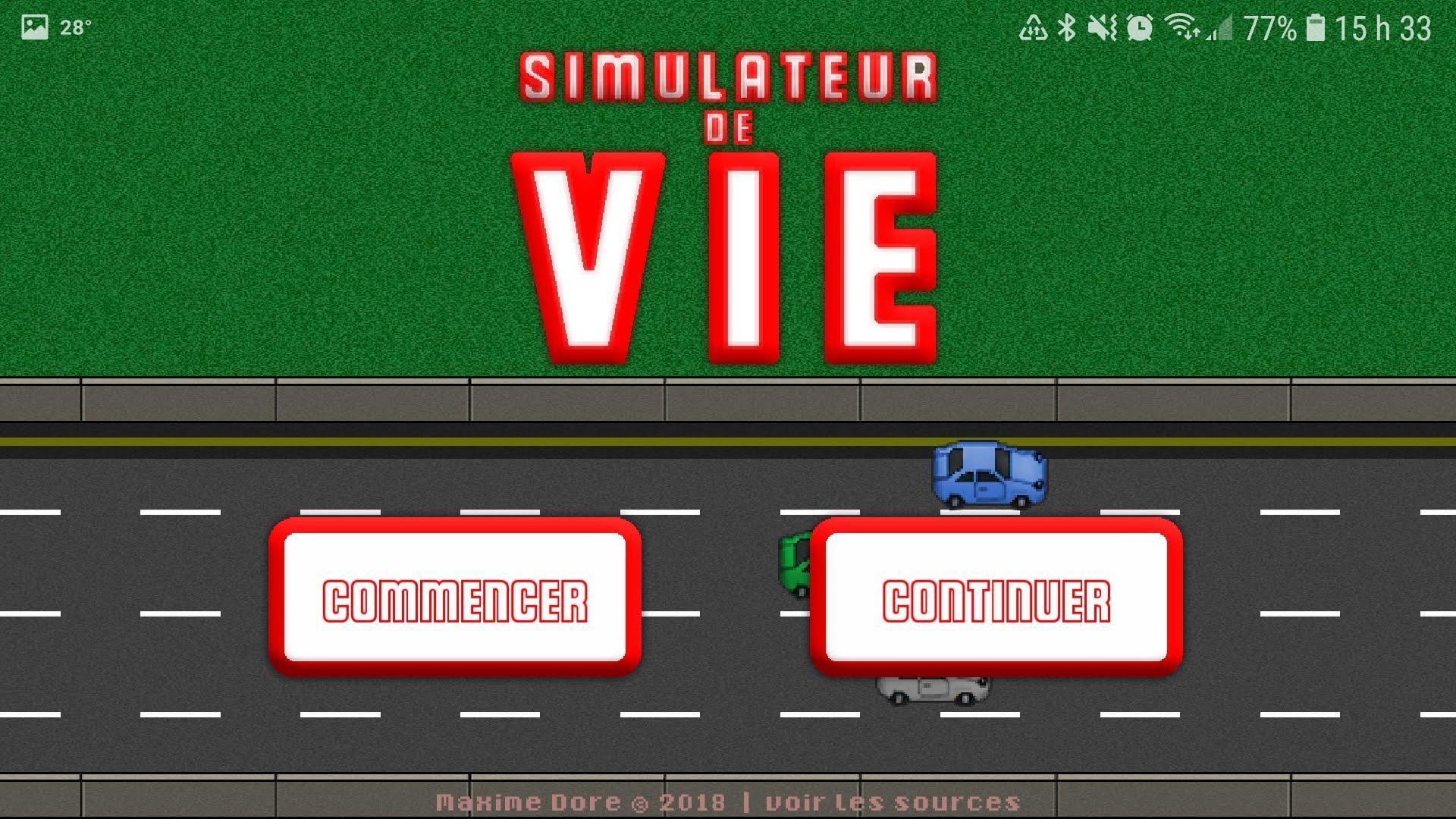 Simulateur de Vie