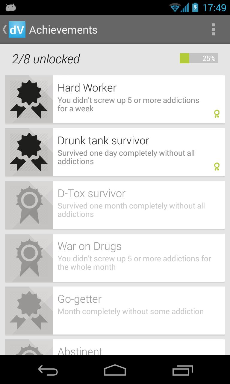 DeVice: Defeat Your Addictions