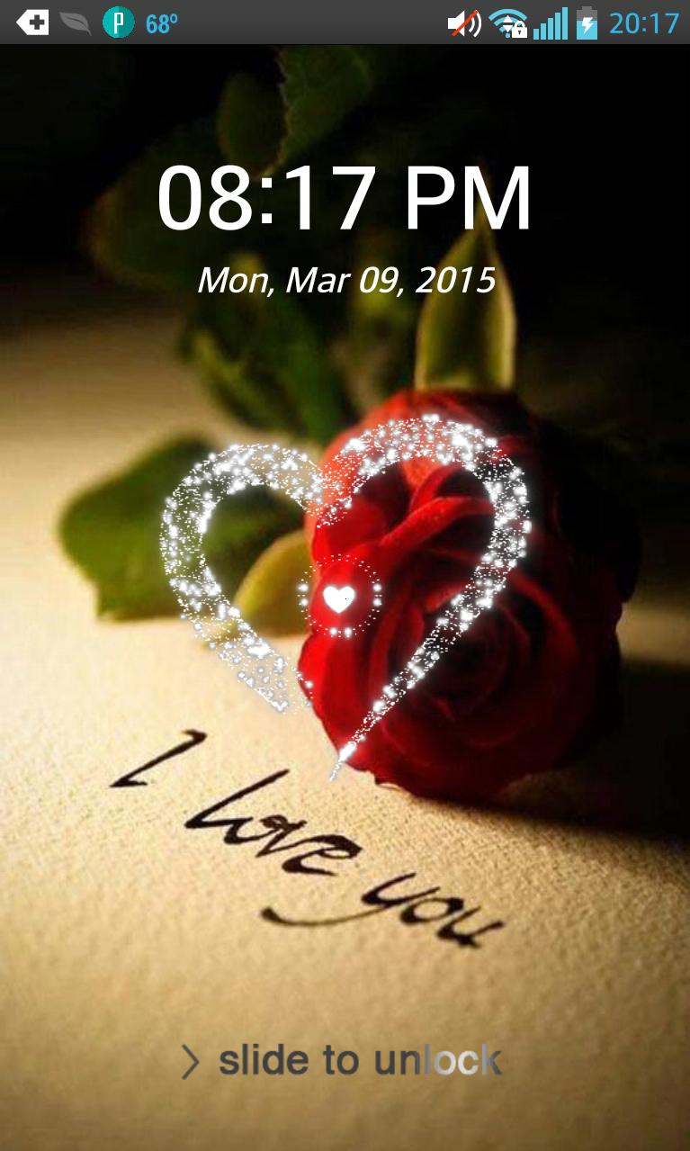 Lock Screen (live heart)