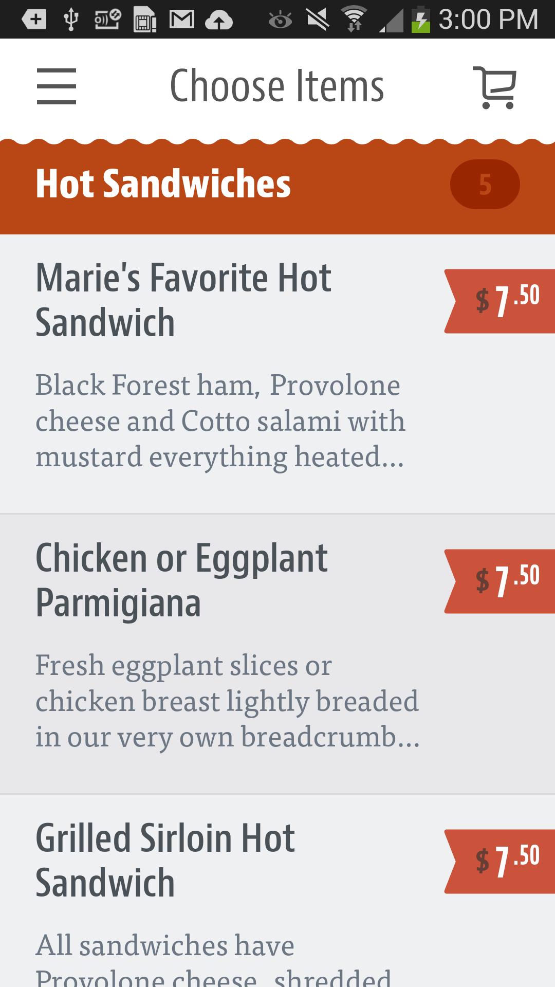 Nicolosi's Italian Takeout