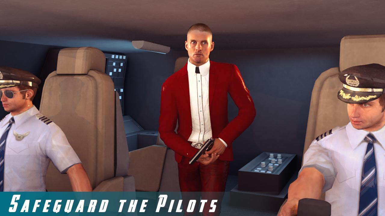 Airplane Hijack Secret Spy Rescue : Crime Games
