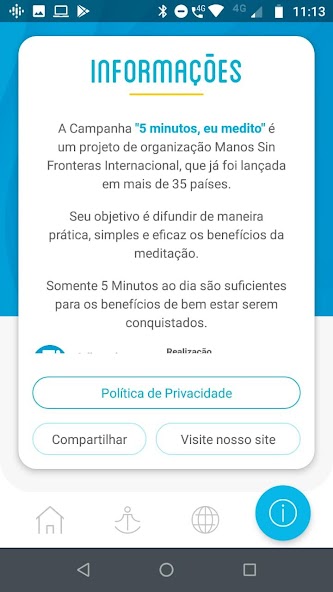 5' Minutes, I Meditate