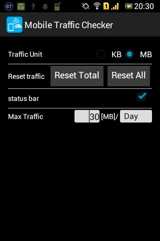 Mobile Traffic Checker