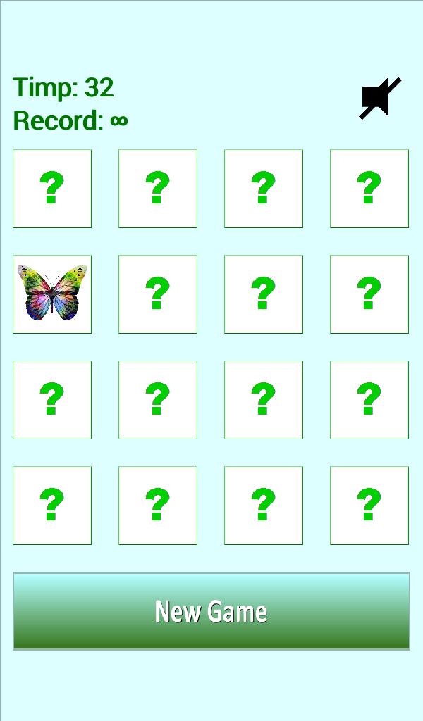 Butterflies Matching Game