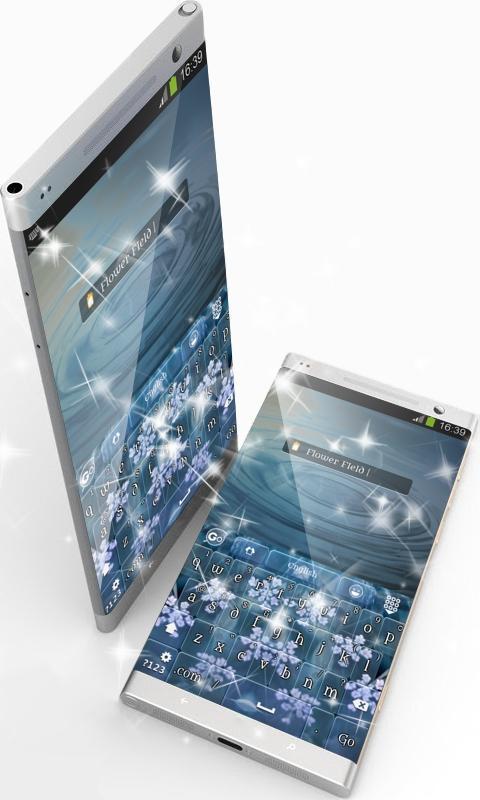 Flower FIeld GO Keyboard
