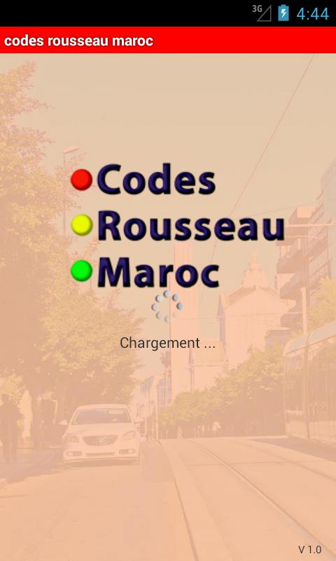 codes rousseau maroc