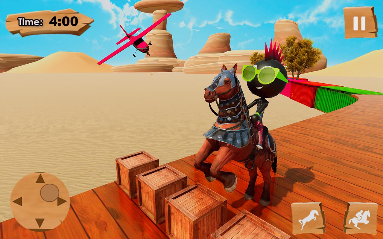 Stickman Real Horse Racing Stu