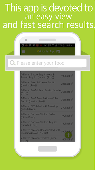 Food Calorie Calculator
