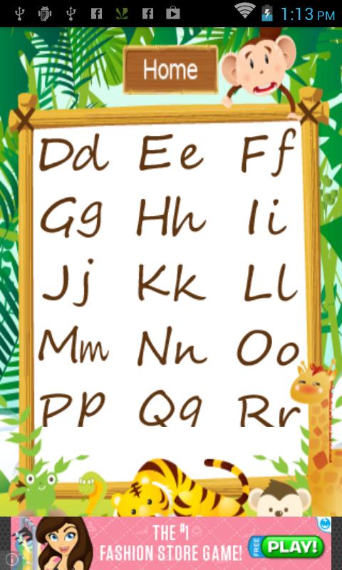 Kids Animal Alphabets