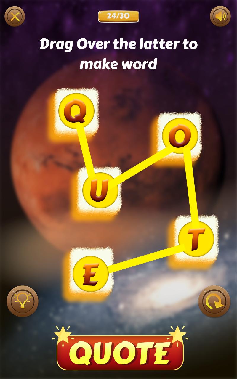 Swipe Words Connect-Link Word, Quotes Word Finder