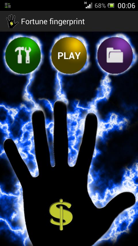 Fingerprint lucky number lotto