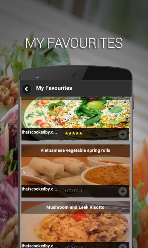 Meal Planning & Recipe Pro TCB