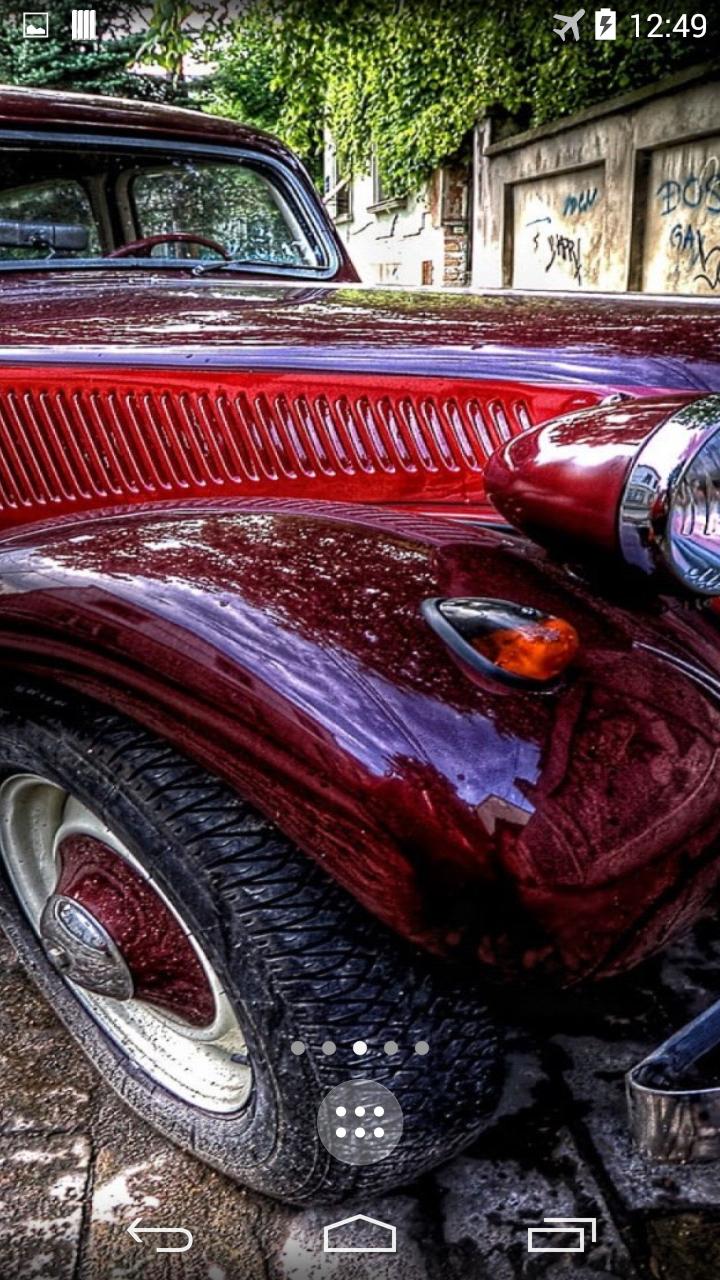 Retro Cars Live Wallpaper