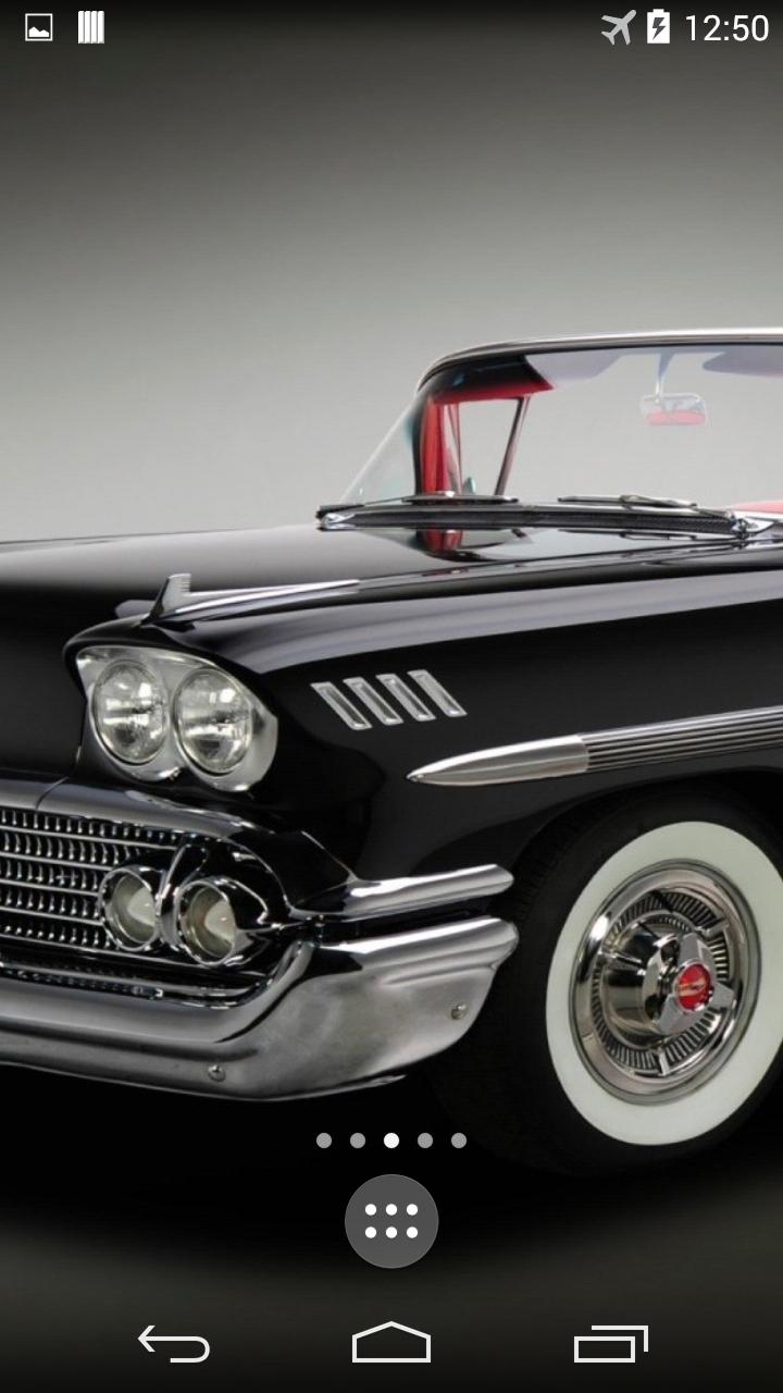 Retro Cars Live Wallpaper