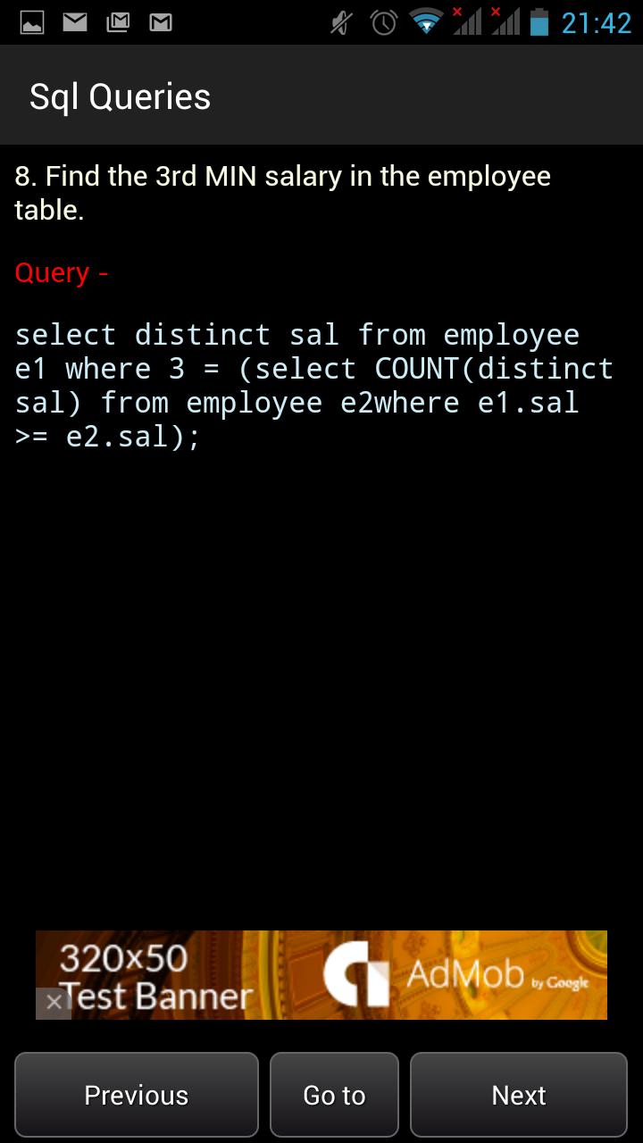 SQL Queries