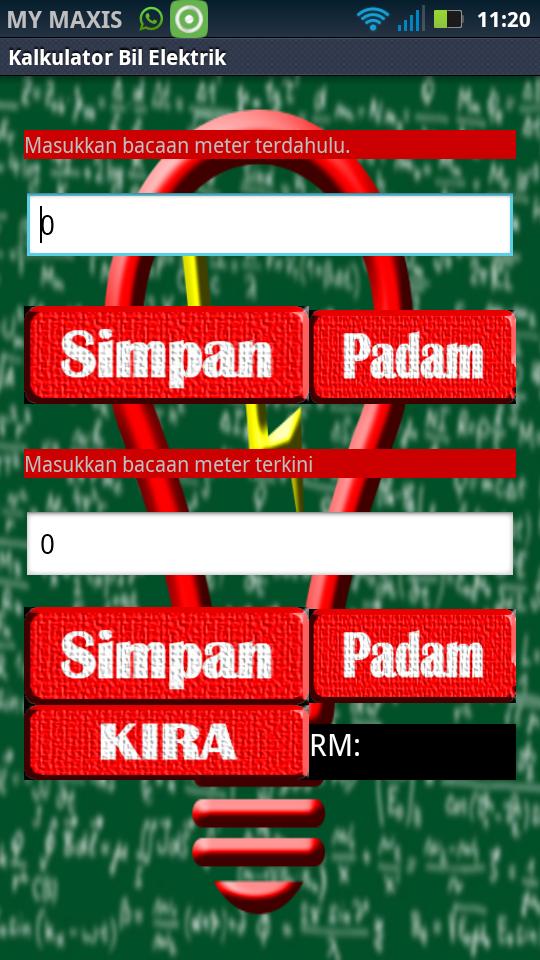 Kalkulator Bil Elektrik