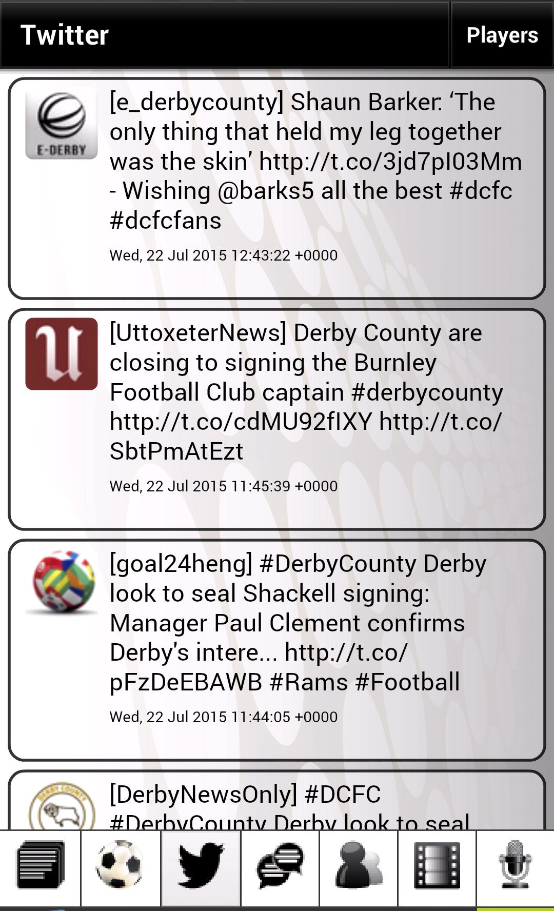 News for Derby County