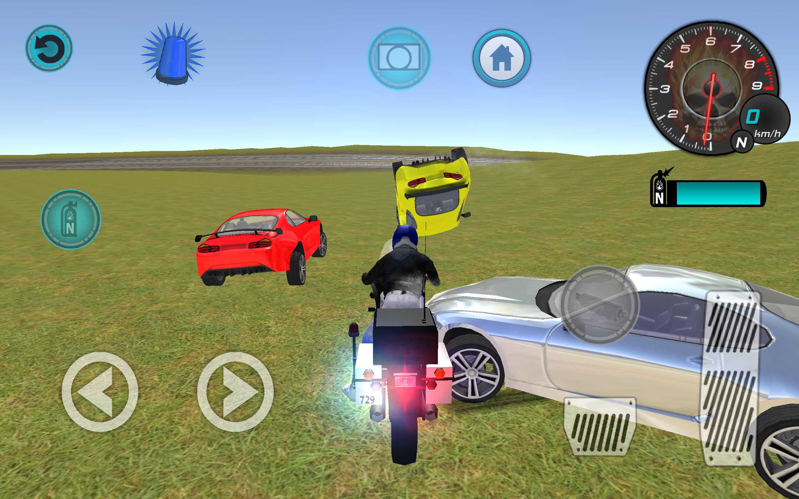 Stunt Police Motorbike 3D