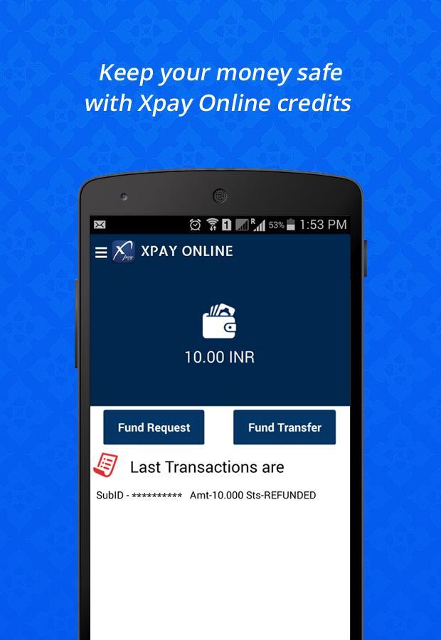 X Pay Mobile Recharge App